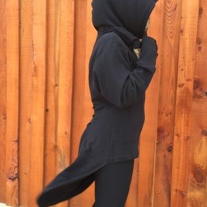Organic Cotton/Hemp Tux Hoodie. Handmade